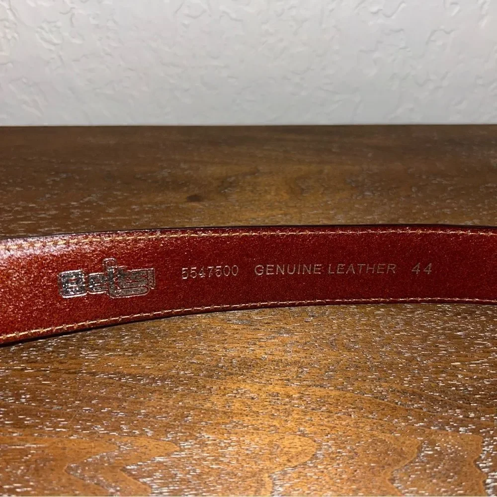 Belts.com Leather Buckle Belt